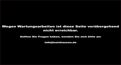 Desktop Screenshot of iselshausen.de